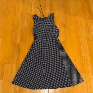 Lululemon Athletica Black and White Midi Dress